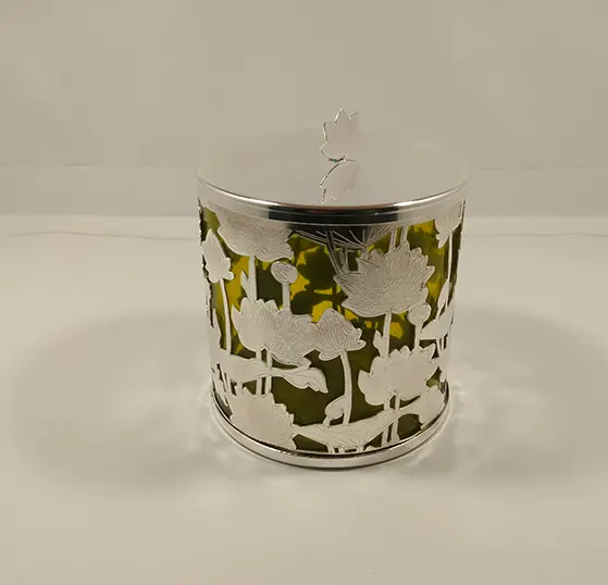 German Silver Jars set