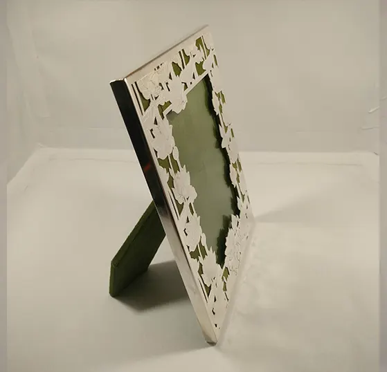 German Silver photo frame